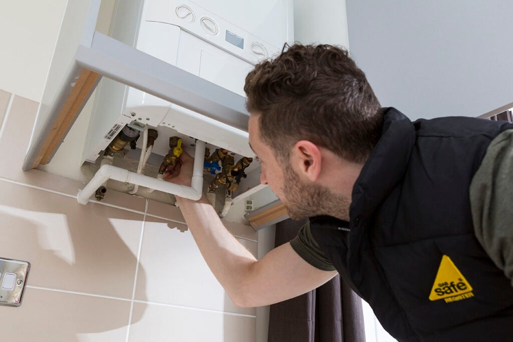 Gas safe plumber boiler repair and service